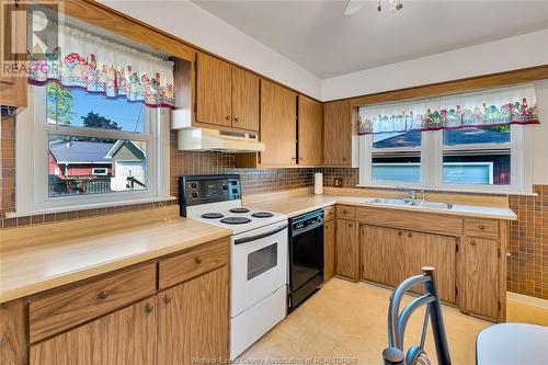 16 Horwath, Kingsville, ON - Indoor Photo Showing Kitchen With Double Sink