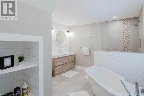 Extremely Large 4 PC bath - 12 Mitchell Lane, Saugeen Shores, ON - Indoor Photo Showing Bathroom