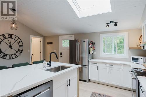 White and bright modern kitchen! - 12 Mitchell Lane, Saugeen Shores, ON - Indoor Photo Showing Kitchen