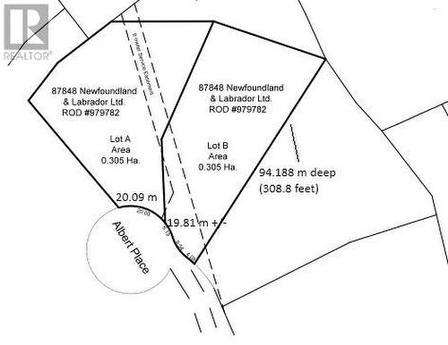 Lot B Albert Place, Torbay, NL 