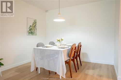 140 Park Avenue East Unit# 311, Chatham, ON - Indoor Photo Showing Dining Room