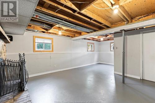 168 Coghill, Kingsville, ON - Indoor Photo Showing Basement