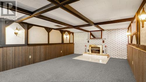 9560 Malden, Amherstburg, ON - Indoor Photo Showing Other Room With Fireplace