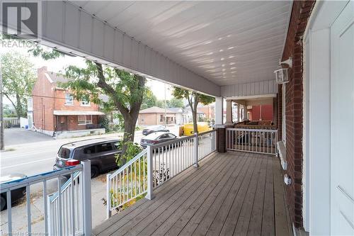 305 Cannon Street E, Hamilton, ON - Outdoor With Deck Patio Veranda With Exterior