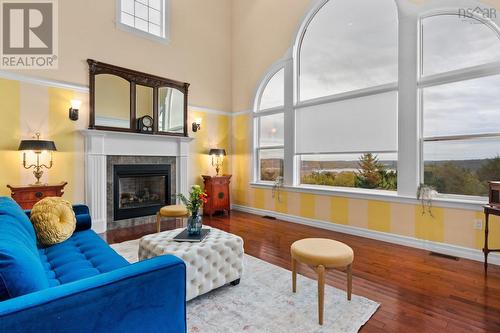 24 Vanier Way, Bedford, NS - Indoor Photo Showing Living Room With Fireplace