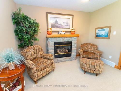 101 Conservation Tr, Centre Wellington, ON - Indoor Photo Showing Living Room With Fireplace