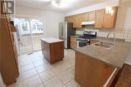 586 Mctavish Street, Fergus, ON - Indoor Photo Showing Kitchen With Double Sink