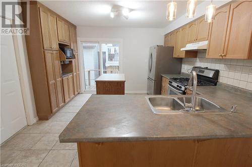 586 Mctavish Street, Fergus, ON - Indoor Photo Showing Kitchen With Double Sink