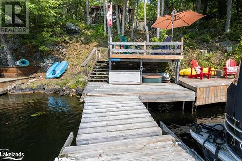 21 Severn River Sr406 Shores S, Muskoka Lakes Twp, ON - Outdoor With Body Of Water With Deck Patio Veranda