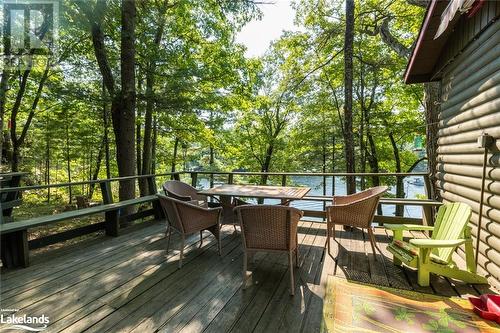 21 Severn River Sr406 Shores S, Muskoka Lakes Twp, ON - Outdoor With Deck Patio Veranda With Exterior