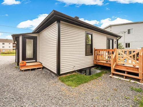 Back facade - 123 Rue Gendreau, Coaticook, QC - Outdoor With Exterior