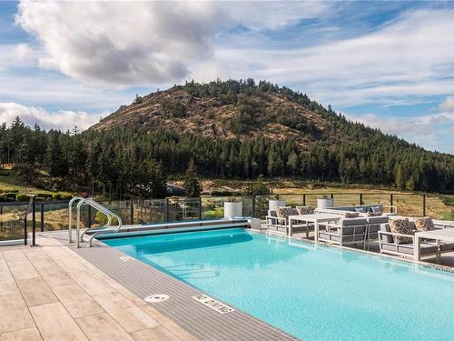 222-2000 Hannington Rd, Langford, BC - Outdoor With In Ground Pool With View