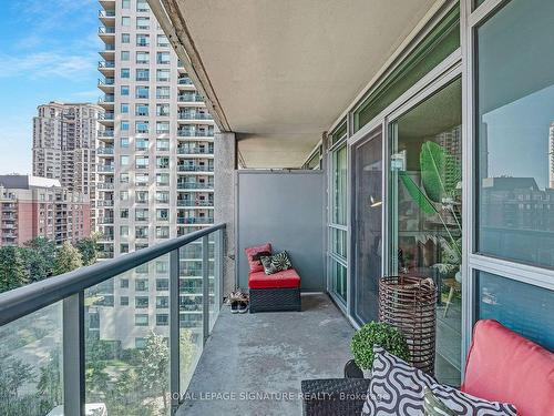 806-18 Harrison Garden Blvd, Toronto, ON - Outdoor With Balcony