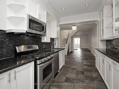 97 Ashburnham Rd, Toronto, ON - Indoor Photo Showing Kitchen With Upgraded Kitchen