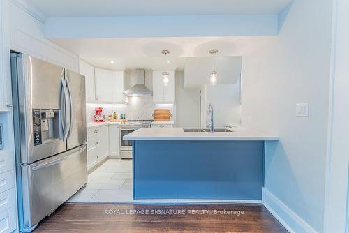 28 Sixth St, Toronto, ON - Indoor Photo Showing Kitchen With Stainless Steel Kitchen With Upgraded Kitchen