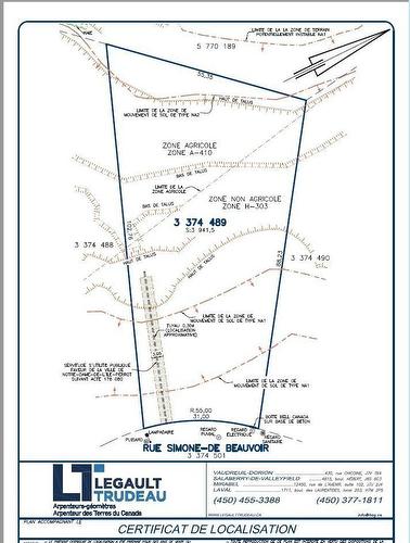 Land/Lot - 74 Rue Simone-De Beauvoir, Notre-Dame-De-L'Île-Perrot, QC 