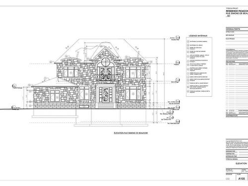 Drawing (sketch) - 74 Rue Simone-De Beauvoir, Notre-Dame-De-L'Île-Perrot, QC 