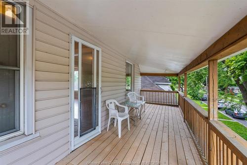 850 Gladstone, Windsor, ON - Outdoor With Deck Patio Veranda With Exterior