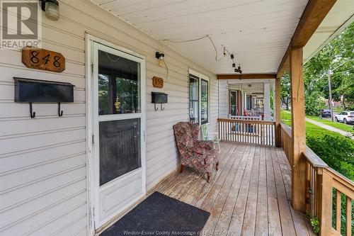 850 Gladstone, Windsor, ON - Outdoor With Deck Patio Veranda With Exterior