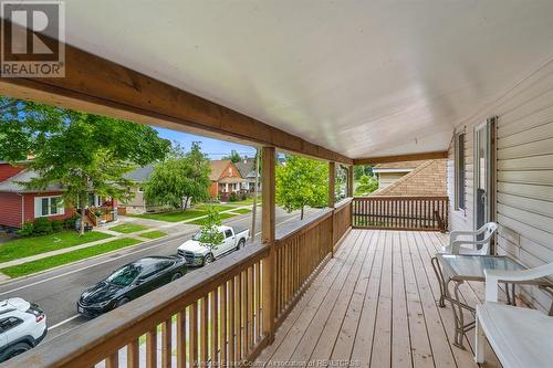 848 Gladstone, Windsor, ON - Outdoor With Deck Patio Veranda With Exterior