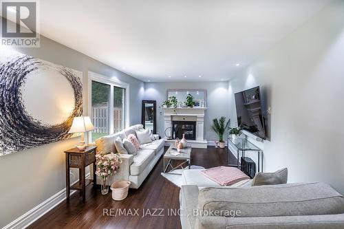 3 Rothean Drive, Whitby (Lynde Creek), ON - Indoor Photo Showing Living Room With Fireplace