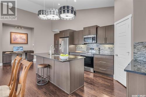 114 Johns Road, Saskatoon, SK - Indoor Photo Showing Kitchen With Upgraded Kitchen