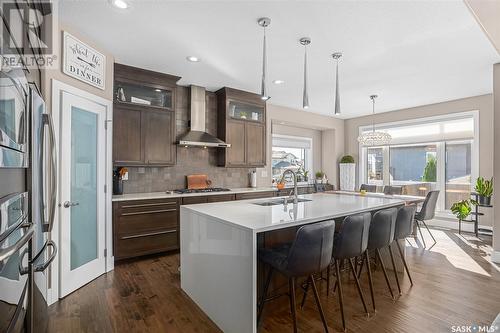 506 Gillies Cove, Saskatoon, SK - Indoor Photo Showing Kitchen With Upgraded Kitchen