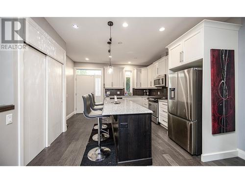 840 Stockley Street Unit# 3, Kelowna, BC - Indoor Photo Showing Kitchen With Stainless Steel Kitchen