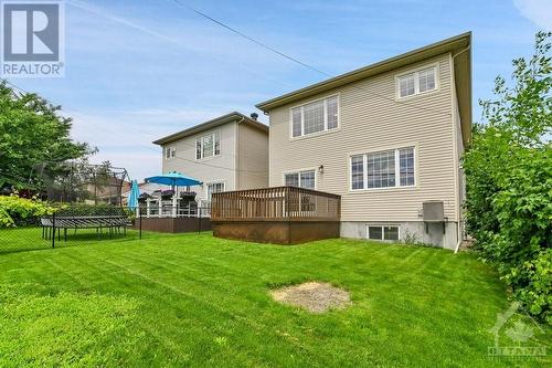 Back yard - 1326 Kingston Avenue, Ottawa, ON - Outdoor With Deck Patio Veranda With Exterior