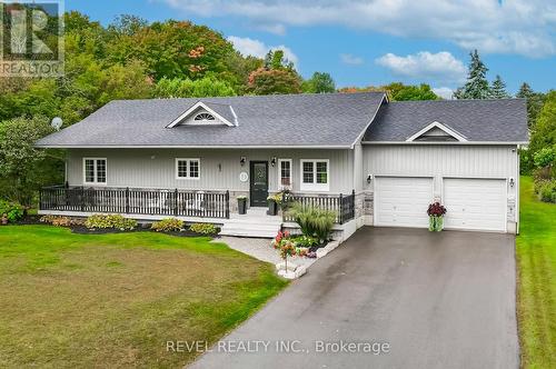 9 Grills Road, Kawartha Lakes, ON - Outdoor With Deck Patio Veranda With Facade