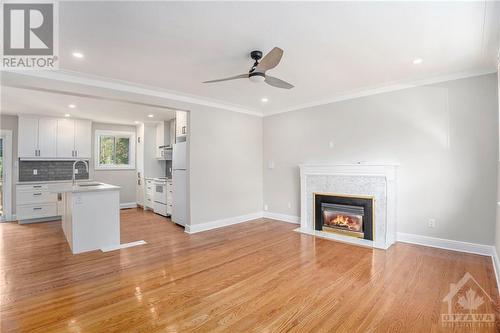 29 Capilano Drive, Ottawa, ON - Indoor Photo Showing Living Room With Fireplace