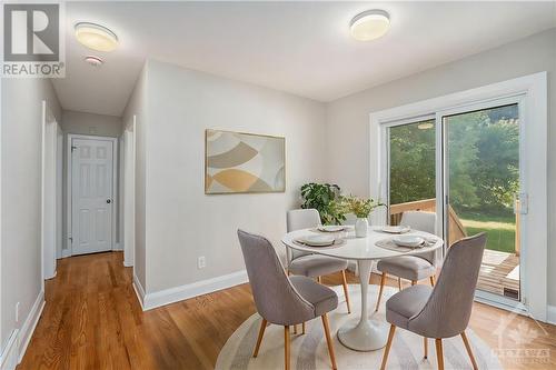 virtually staged - 29 Capilano Drive, Ottawa, ON - Indoor Photo Showing Dining Room