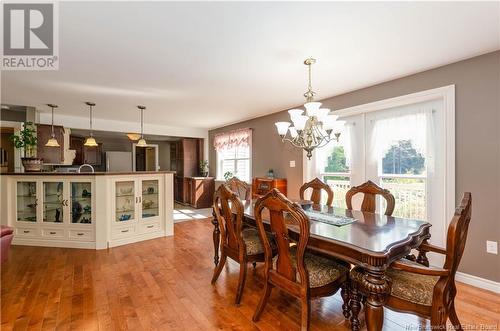 70 Baxter, Lower Coverdale, NB - Indoor Photo Showing Dining Room