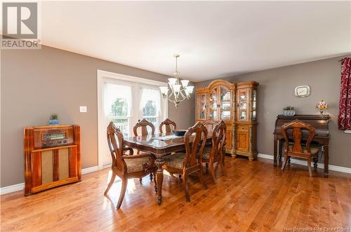 70 Baxter, Lower Coverdale, NB - Indoor Photo Showing Dining Room