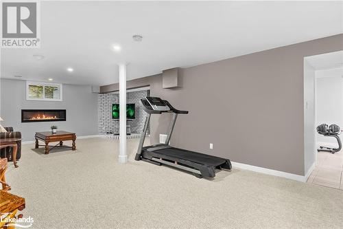 Basement - 3 Cormack Crescent, Bracebridge, ON - Indoor Photo Showing Gym Room