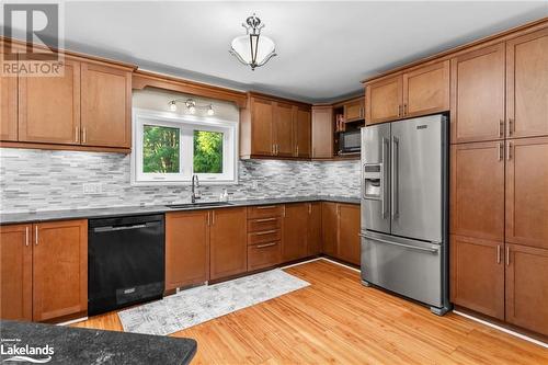 Open Concept Kitchen W/ Granite Counter Tops - 3 Cormack Crescent, Bracebridge, ON - Indoor Photo Showing Kitchen