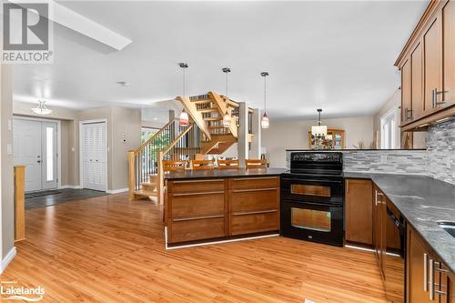 Open Concept Kitchen W/ Granite Counter Tops - 3 Cormack Crescent, Bracebridge, ON - Indoor Photo Showing Kitchen With Double Sink With Upgraded Kitchen