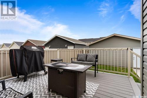 3297 Copeland Road, Regina, SK - Outdoor With Deck Patio Veranda With Exterior