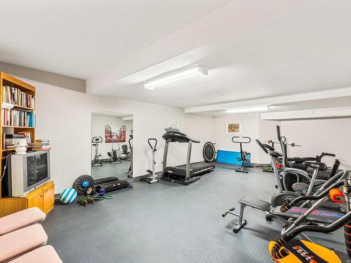 Salle d'exercice - 305-2100 Place Du Club-Memphré, Magog, QC - Indoor Photo Showing Gym Room