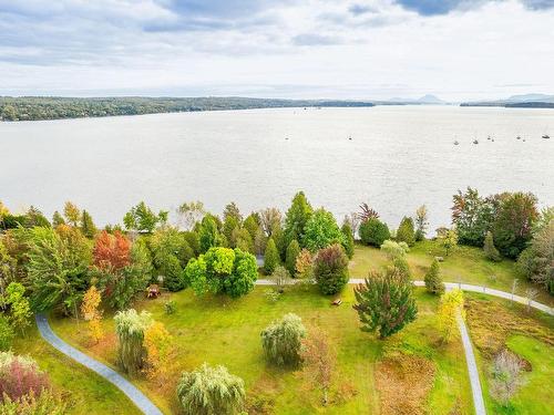 Aerial photo - 305-2100 Place Du Club-Memphré, Magog, QC - Outdoor With Body Of Water With View