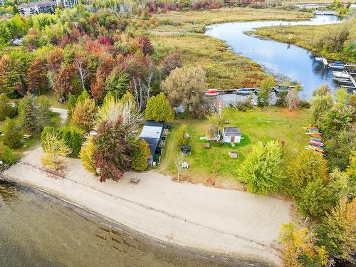 Aerial photo - 305-2100 Place Du Club-Memphré, Magog, QC - Outdoor With View