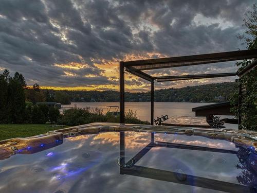 Spa - 245 Ch. Du Tour-Du-Lac, Lac-Beauport, QC - Outdoor With View