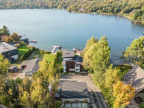 Photo aÃ©rienne - 245 Ch. Du Tour-Du-Lac, Lac-Beauport, QC - Outdoor With Body Of Water With View