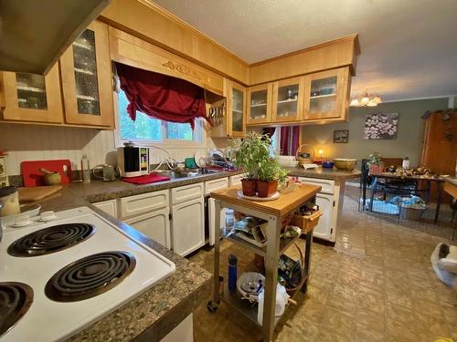 324 Dunlevy Road, Clearwater, BC - Indoor Photo Showing Kitchen With Double Sink