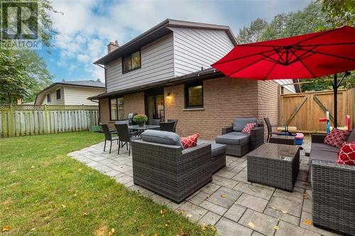 123 Martinglen Crescent, Kitchener, ON - Outdoor With Deck Patio Veranda With Exterior