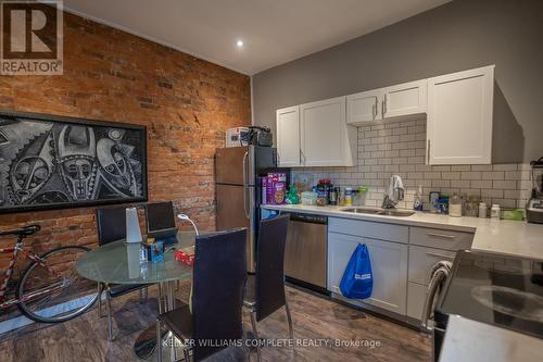 163 Emerald Street N, Hamilton, ON - Indoor Photo Showing Kitchen With Double Sink