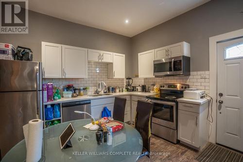 163 Emerald Street N, Hamilton, ON - Indoor Photo Showing Kitchen With Stainless Steel Kitchen