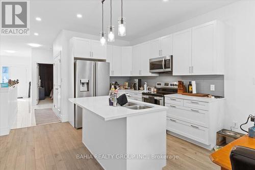 30 Markland Avenue, Prince Edward County, ON - Indoor Photo Showing Kitchen With Double Sink With Upgraded Kitchen