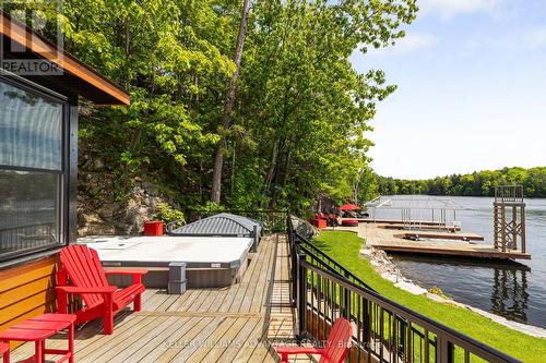 1211 Brydons Bay Road, Gravenhurst, ON - Outdoor With Deck Patio Veranda