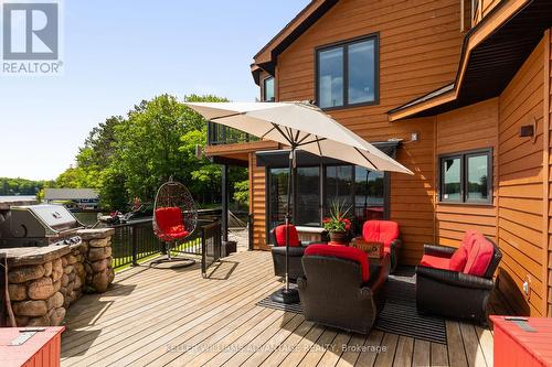 1211 Brydons Bay Road, Gravenhurst, ON - Outdoor With Deck Patio Veranda With Exterior